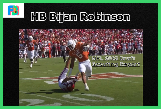 Bijan Robinson: Scouting Report. Everything You Need To Know.