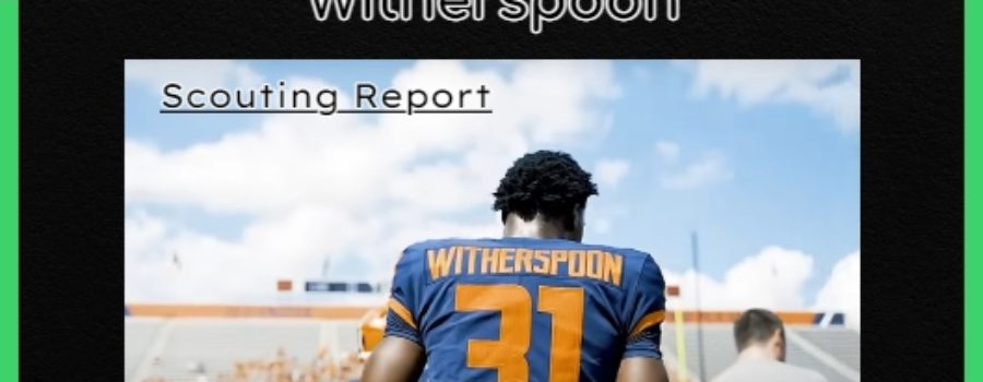 CB Devon Witherspoon Scouting Report: This Year’s Best Day One-Corner