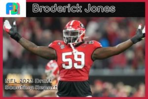 Broderick Jones Scouting Report: A Raw, But Significantly Athletic Tackle