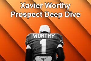 WR Xavier Worthy Prospect Deep Dive: Will He Live Up To The Hype Of His Remarkable Combine Performance?