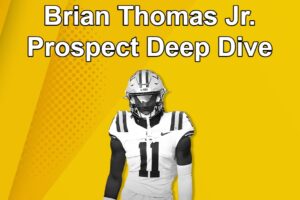 WR Brian Thomas Jr. Prospect Deep Dive: Why He’s a Top Three Receiver In The Class