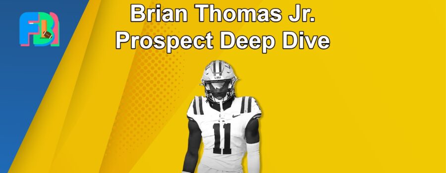 WR Brian Thomas Jr. Prospect Deep Dive: Why He’s a Top Three Receiver In The Class